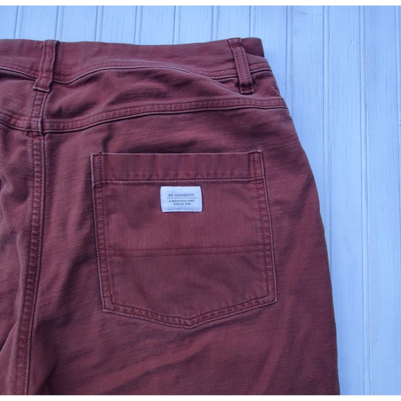 Rei Co-Op Pants - REI Co-op Wallace Lake Jogger Pants Rust Brown Utility Hiking Womens 12
